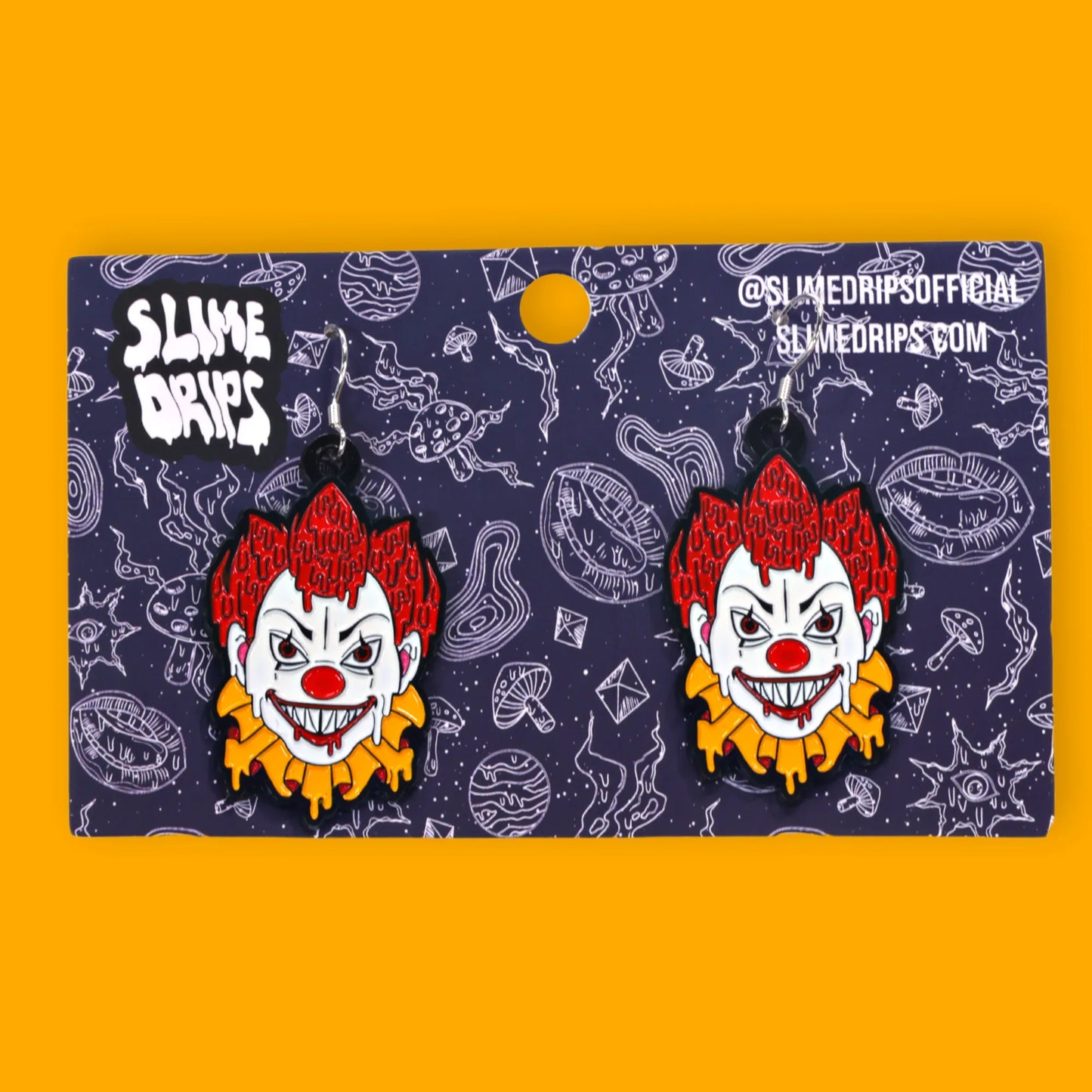 Clown Earrings