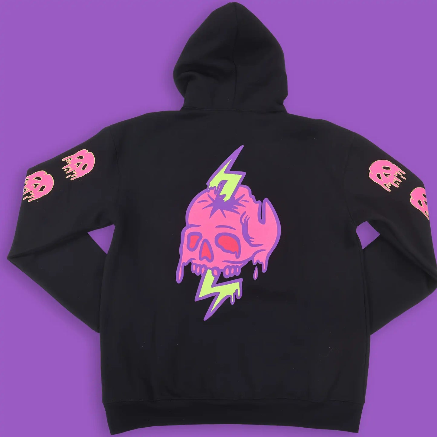 Lightning Skull Hoodie