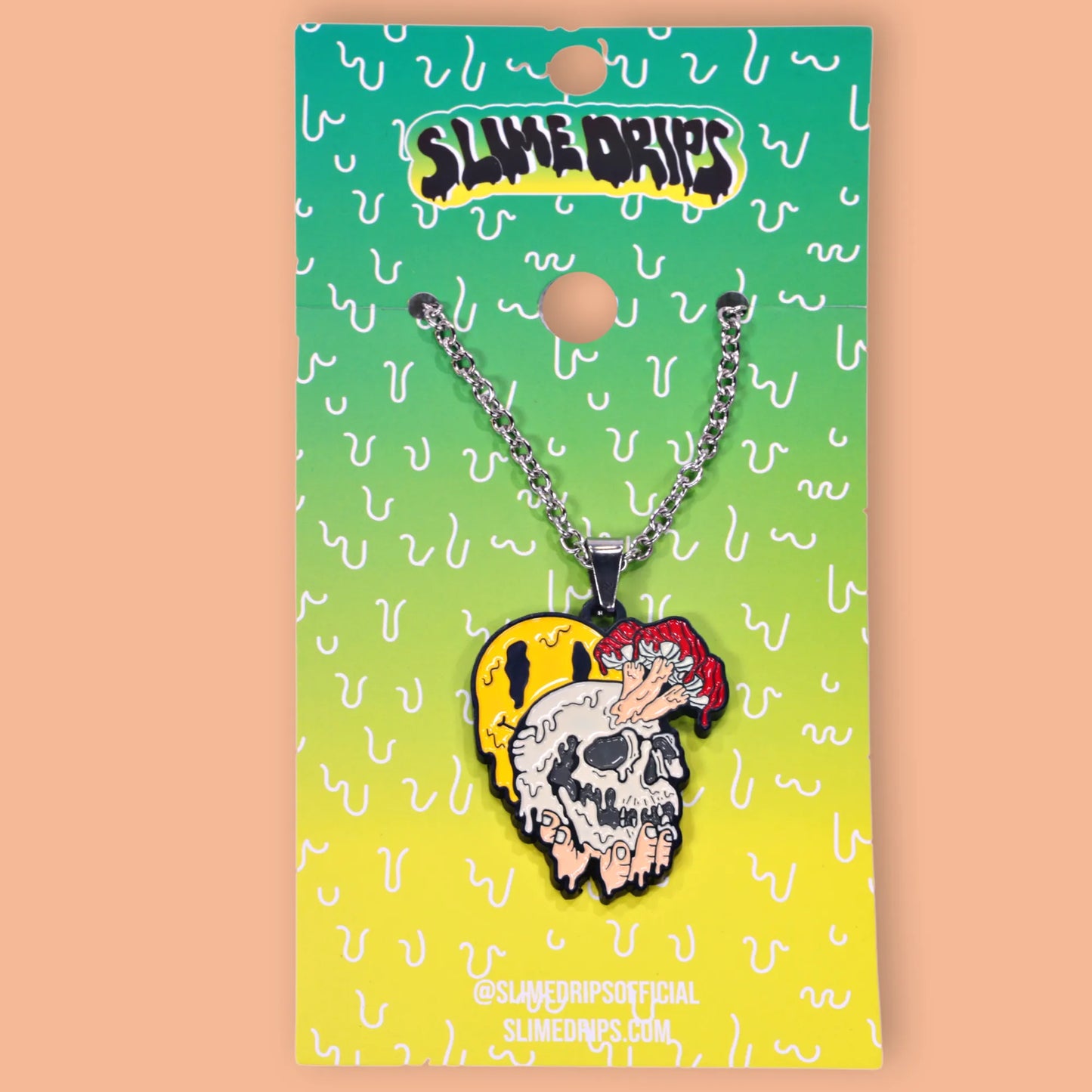 Happy Skull Necklace