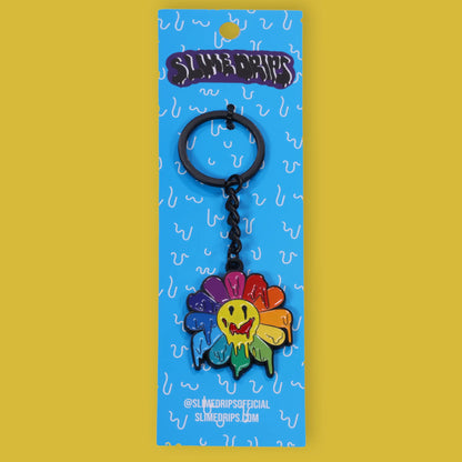 Drippy Flower Keychain