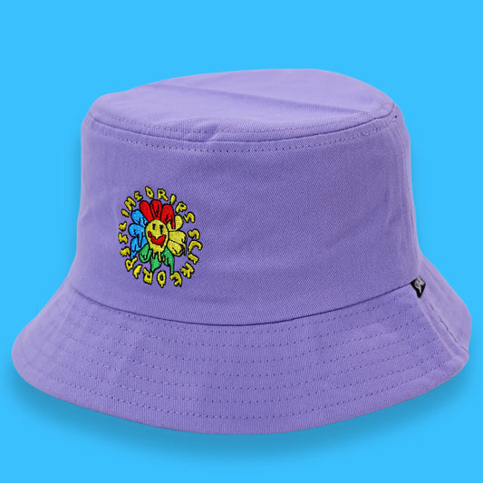 Flower Drip Bucket Hat