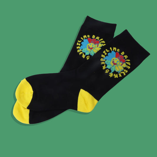 Flower Drip Socks