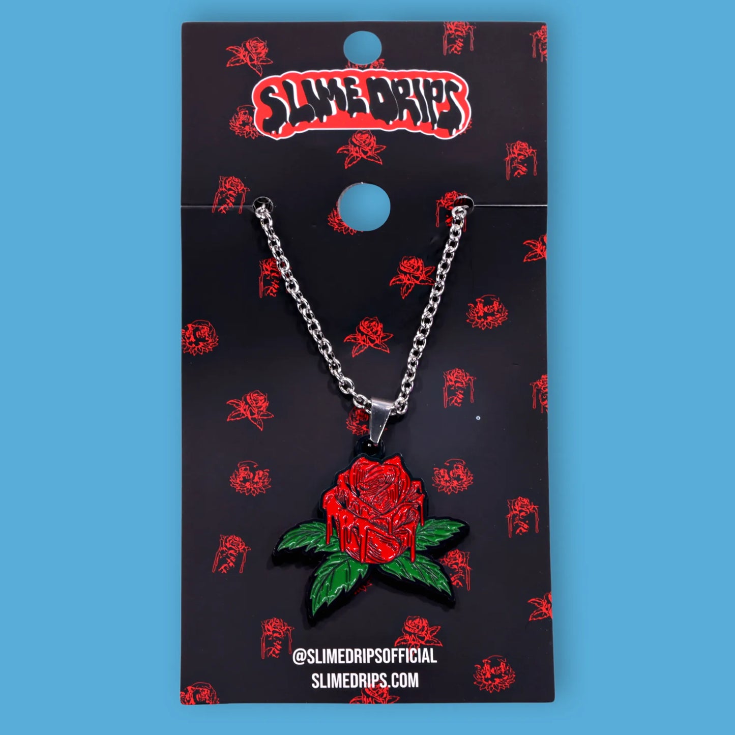 Drippy Rose Necklace