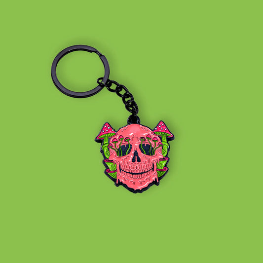 Drippy Skull Keychain